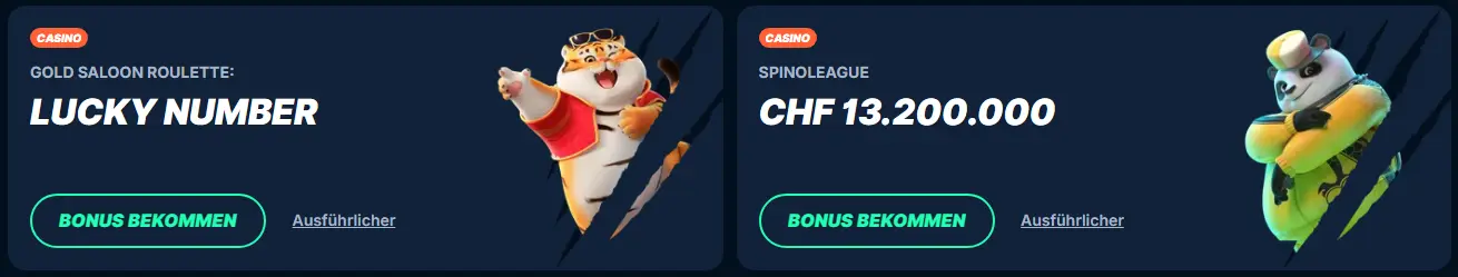 Willkommensbonus – Angebot für die erste Registrierung und die erste Einzahlung